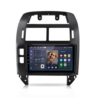 Rádio de Carro Junsun para VW Polo MK4 6Q 9N 9N3 2001-2009 | Android 15 | 2 DIN | 9" | Ecrã Tátil - 1