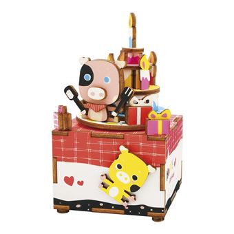 Caixa de Música Design de Feliz Aniversário DAM - 1