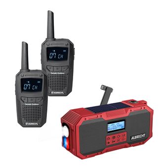 Rádio Albrecht 29611 | Vermelho - 1