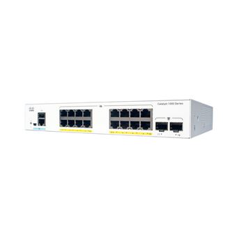 Switch de Rede Cisco Catalyst C1000-16T-2G-L | Cinzento - 1