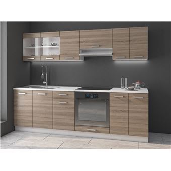 Conjunto para cozinha moveis.pt Tucson 163 | Placa de aglomerado laminado | Balcão - 1