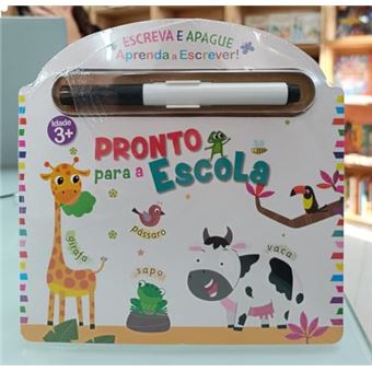 Escreva E Apague - Pronto Para A Escola - 1