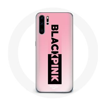 Capa Maniacase para Huawei P30 Pro Pretorosa Groupe de K-Pop Logotipo Pretorosa Fundo Rosa - 1
