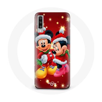 Capa Maniacase para Samsung Galaxy A50 Mickey Mouse eminnie Mouse O Dia de Natal - 1