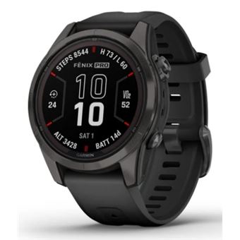Relógio desportivo Garmin fenix 7S Pro | 42 mm | Preto - 1