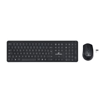 Teclado Wireless + Rato Bluestork Pack Easy Slim | Preto - 1