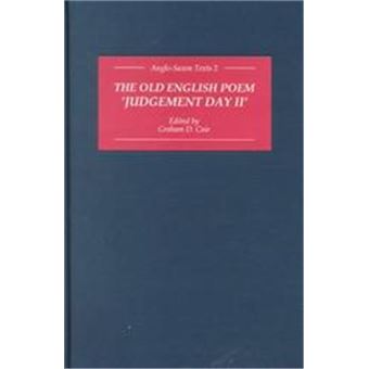 The Old English Poem Judgement Day Ii, Anglo-Saxon Texts, 2 - 1