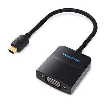 Cabo Adaptador Vention | Conversor Mini DisplayPort para VGA | 0,15 m - Preto - 1