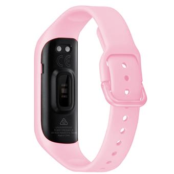 Bracelete de Silicone HSMY Simples para Samsung Galaxy Fit 2 SM-R220 - Rosa Claro - 1