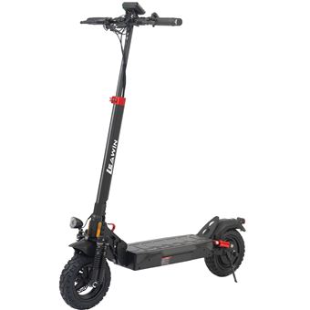Trotinete Elétrica Leawin T4 | 10" | Bateria de 48V 12,5Ah | dobrável | preta - 1