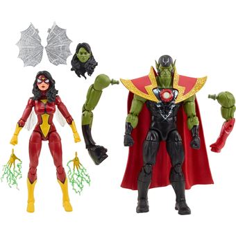 Set Figura Hasbro Skrull Queen + Super Skrull Avengers Marvel Legends | 15 cm - 1