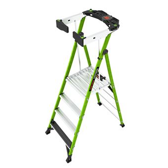 Escada Little Giant Ladders Fortress™ | 4 Degraus | Fibra de Vidro - 1