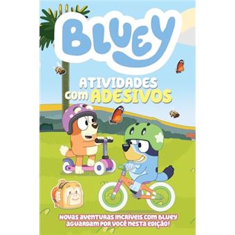 Bluey Atividades Com Adesivos - 1