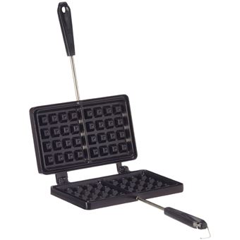 Prensa para waffles antiaderente Kitchen Craft KCWAFFLENS - Preto - 1