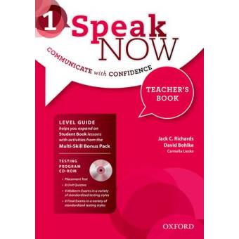 Speak Now: 1: Teacher's Book with Testing CD-ROM - 1
