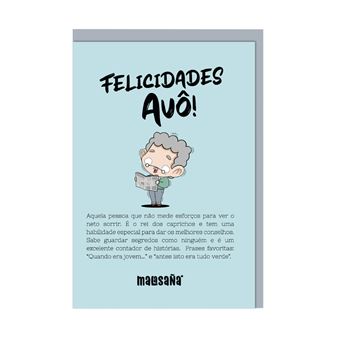 Postal Malasana | Felicidades Avô! - 1