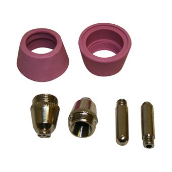 Conjunto de Consumíveis para Tochas Varan Motors var-kitSG-55 para Maçarico de Plasma SG-55 - Preto - 1