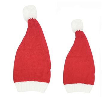 Conjunto de Gorros de Natal de Malha V-REEL | 2 Peças - 1