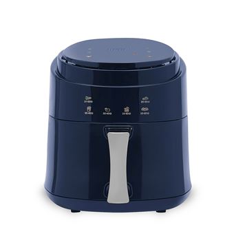 Air Fryer DAM | 8L | 1400W | Painel Táctil | Programas de Cozedura | Modos Manuais | Aquecimento 3D | Grelha Antiaderente | 26x25x30 cm | Azul Escuro - 1