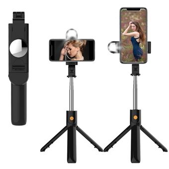 Selfie Stick CO-Phénix com controlo remoto Bluetooth para Smartphones iOS / Android - Preto - 1