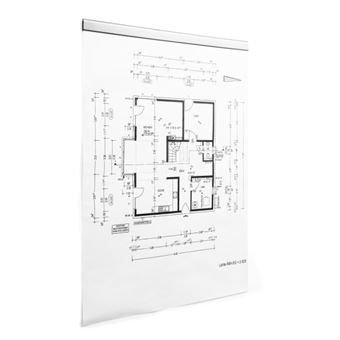 Porta-documentos Durable DURAFIX Rail 297 mm | Prateado - 1