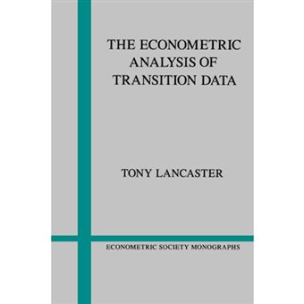 The Econometric Analysis of Transition Data - Paperback - 1992 - 1