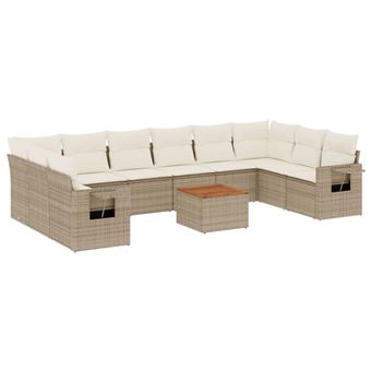 Conjunto de Mobiliário de Exterior VidaXL 3257073 - 1