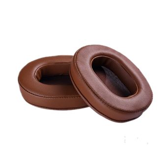 Almofadas de Substituição HSMY para Auscultadores Audio Technica ATH-MSR7 MSR7B MSR7BT MSR7NC MSR7SE - Castanho - 1