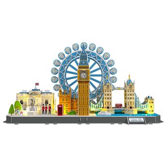 Quebra-cabeça 3D DAM | papelão | Londres - 1