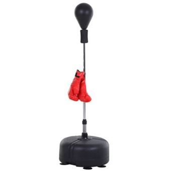 Conjunto de Treino de Boxe em Pé HOMCOM | Altura ajustável de 136 a 15?cm - 1