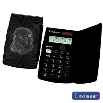 Máquina Calculadora Lexibook 8 Dígitos Solar Star Wars - 1