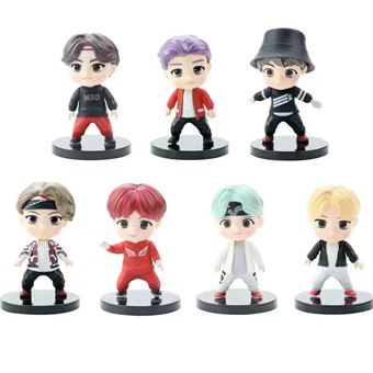 Figura Good Deal BTS 02 | Conjunto de 7 Peças | 6.2-7.6 cm - 1