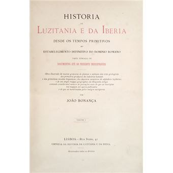 Historia da luzitania e da iberia. - 1