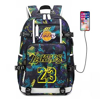 Mochila Escolar DreamWorks | NBA Kobe | 30x 15 x 47 cm | Multicolorido 3398 - 1