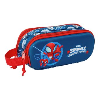 Estojo Escolar Marvel Spidey 3D 2025 | Duplo - 1