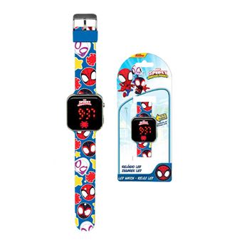 Relógio de Pulso Digital Led Marvel Spidey - 1