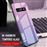 Capa TPU Magunivers vidro de gradiente rosa/azul para Samsung Galaxy S10_1