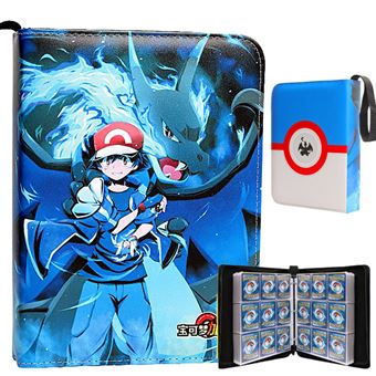 Álbum Pokémon TCG V-REEL | Couro PU com Zíper | 900 Cartas | HLX-152 - 1