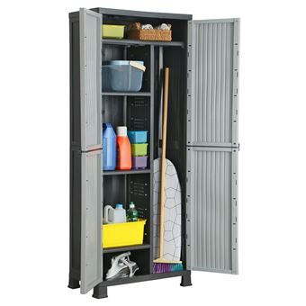 Armário de plástico vidaXL | 68x39x171,5 cm - 1