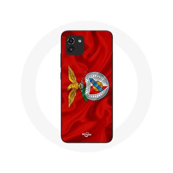 Capa Maniacase para Samsung Galaxy A03 SLB Benfica Fundo Vermelho - 1