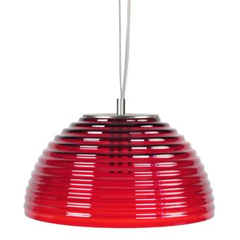 Candeeiro Suspensão Tosel Armonie | 36 cm | 1 Luzes - Vermelho - 1