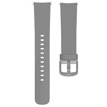 Bracelete para Amazfit Bip / GTS / Bip Lite / Huawei / Samsung / COOL Oslo universal 20 mm em Borracha Cinza - 1