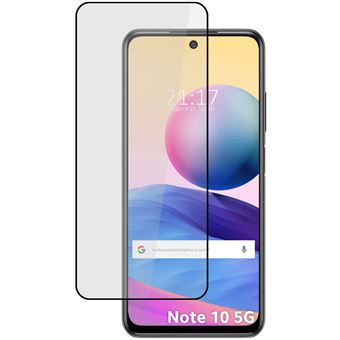 Protetor Tumundosmartphone de vidro temperado preto com cola completa 5D para Xiaomi Redmi Note 10 5G / Poco M3 Pro 5G - 1
