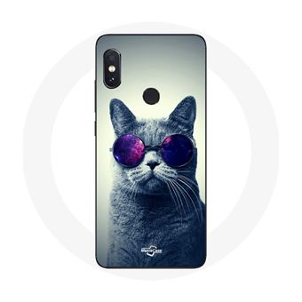 Capa Maniacase para Xiaomiredmi Note 5 Ai Dual Camera Estilo de Óculos de Gato - 1