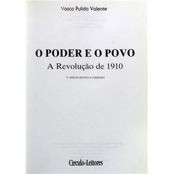 O poder e o povo. [3.ª edição, círculo de leitores] - 1