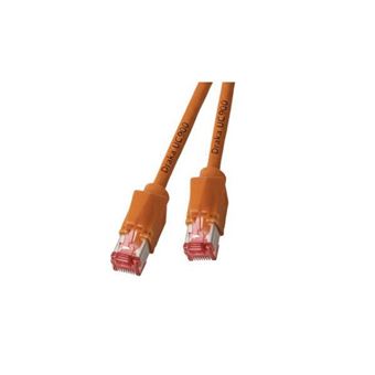 cabo de rede EFB Elektronik K8056.1  1 m Cat6a S/FTP (S-STP) Laranja - 1