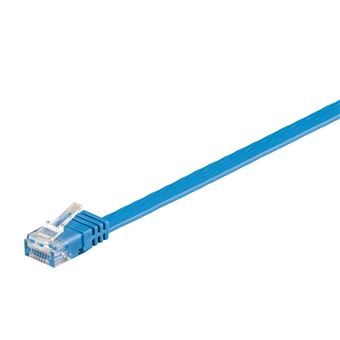 Cabo de Rede Microconnect V-UTP601B-FLAT | Azul - 1