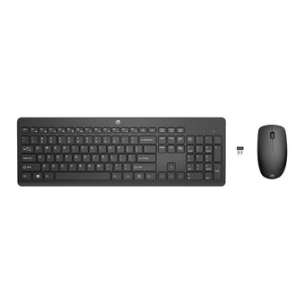 Teclado Wireless + Rato HP Conjunto de Teclado e Rato sem fios 230 | Preto - 1