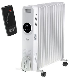 Aquecedor Elétrico a Óleo Adler AD 7826 | Branco - 1
