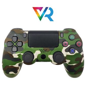 Comando para PS4 V-REEL Doubleshock 4.0 V2 | Wireless Bluetooth | Camuflagem Verde - 1